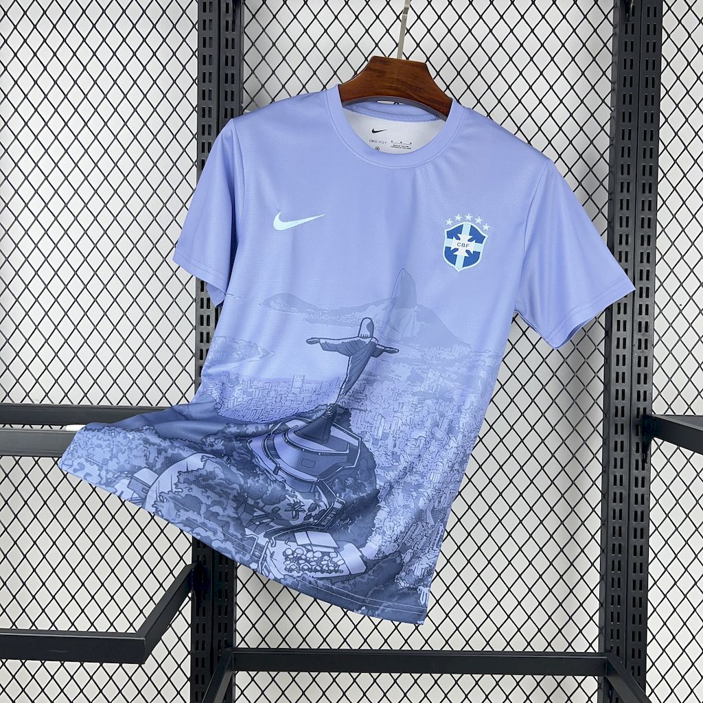 Brésil maillot Concept 2025 Christ Violet
