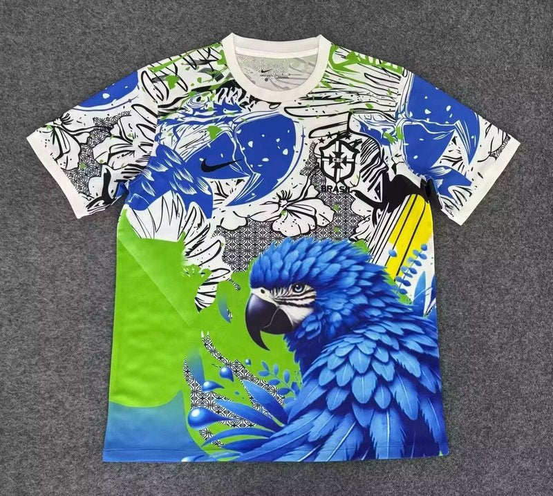 Brésil maillot Concept 2025 Perroquet